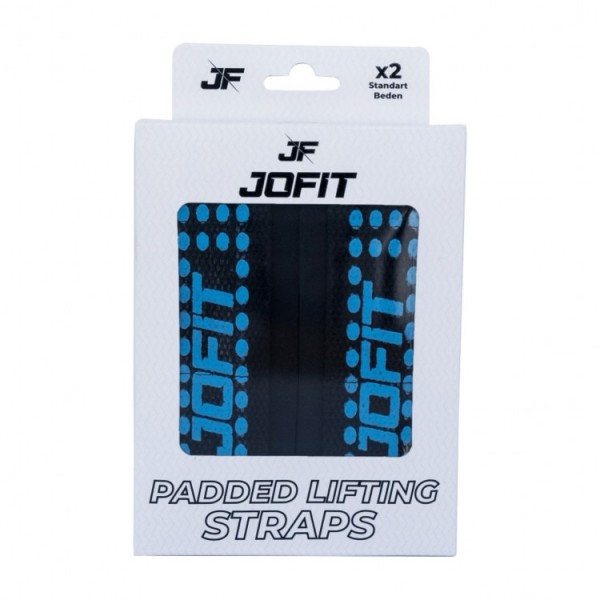 JOFİT PADDED LİFTİNG STRAP SİYAH - MAVİ